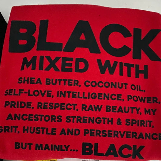 Black Mixed With…